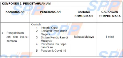 Tips temuduga SPP