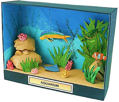 PSV Tahun 6 : Diorama Dasar Laut