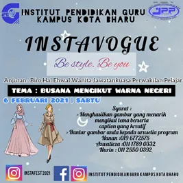 Pengalaman di Institut Pendidikan Guru IPG Versi 2021