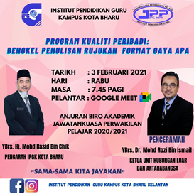 Bengkel penulisan APA Style