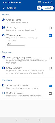 Ini bahagian setting. Boleh setting ikut kesesuaian