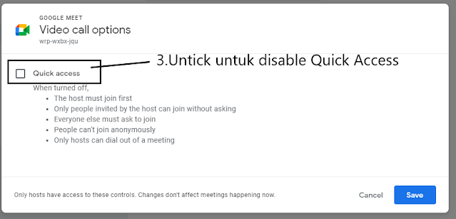Quick Access Function