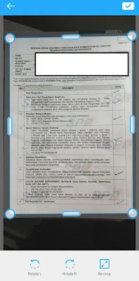 Cara Mudah Scan Dokumen Dengan Telefon