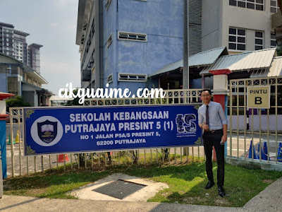 Lapor diri di sekolah yang pertama