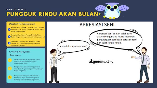 Slaid dibina menggunakan Canva