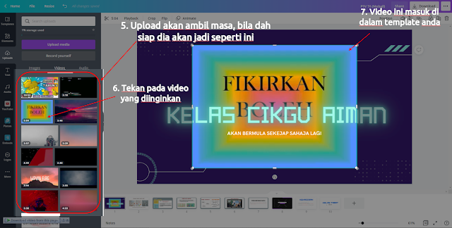 Masukkan Audio Yang Panjang Dalam Canva