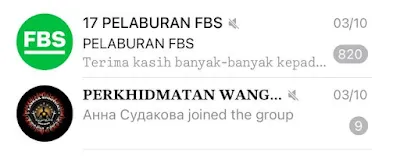 Ini contoh group merapu