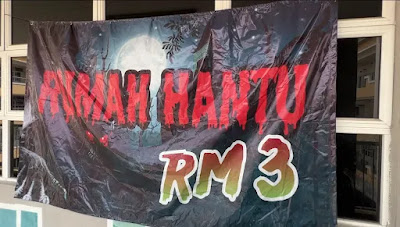 Pengalaman Buat Rumah Hantu di Sekolah