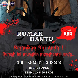 Poster promosi Rumah Hantu kami