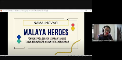 Perkongsian penggunaan Perisian Malaya Heroes bersama guru Putrajaya