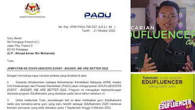 Terpilih sebagai Pempengaruh Pendidikan 2.0