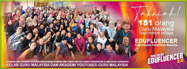 Kamilah Edufluencers! 181 guru hebat di Malaysia