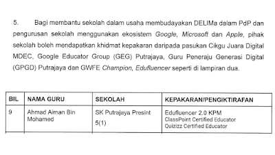 Terima kasih JPWPP untuk pengiktirafan ini