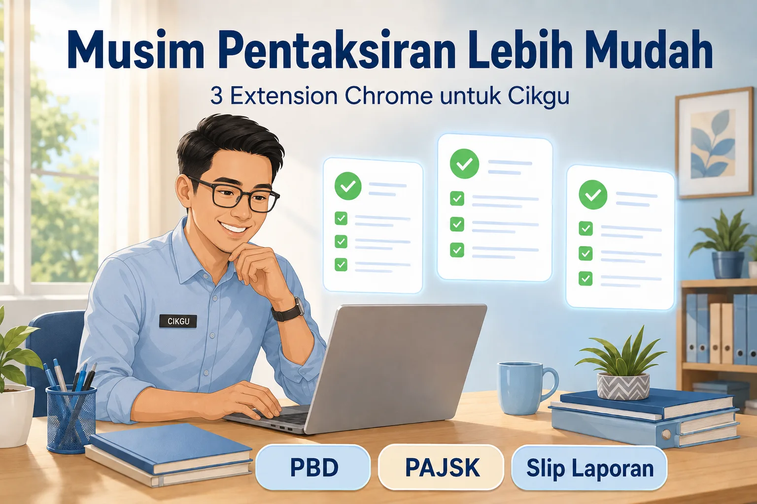 Musim Pentaksiran: 3 Extension Chrome Yang Saya Bina Untuk Cikgu Isi PBD, PAJSK dan Cetak Slip
