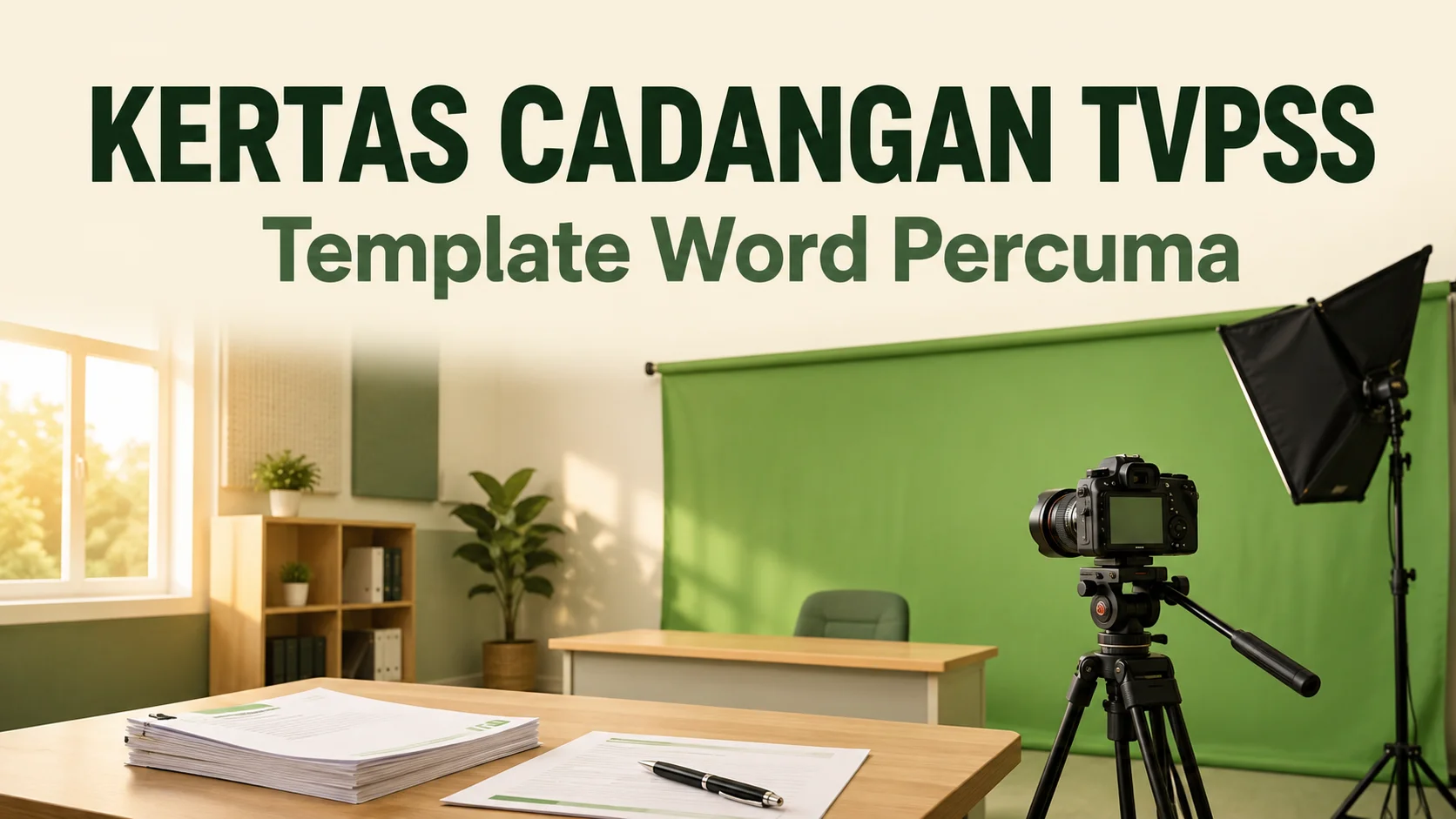 Kertas Cadangan TVPSS Percuma (Template Word)