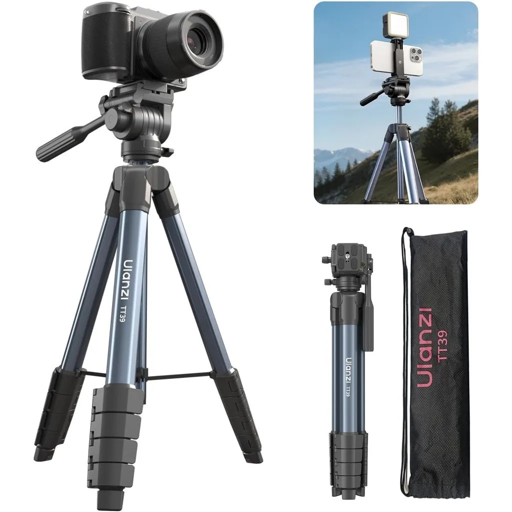 Ulanzi TT39 Tripod dengan Fluid Head